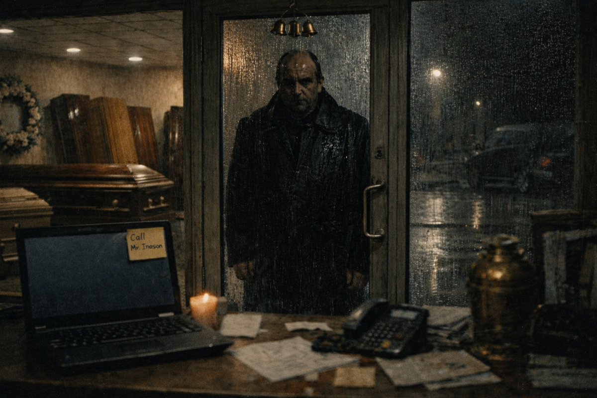 Он пришёл ровно в 19:40 — будто проверял, на месте ли я.