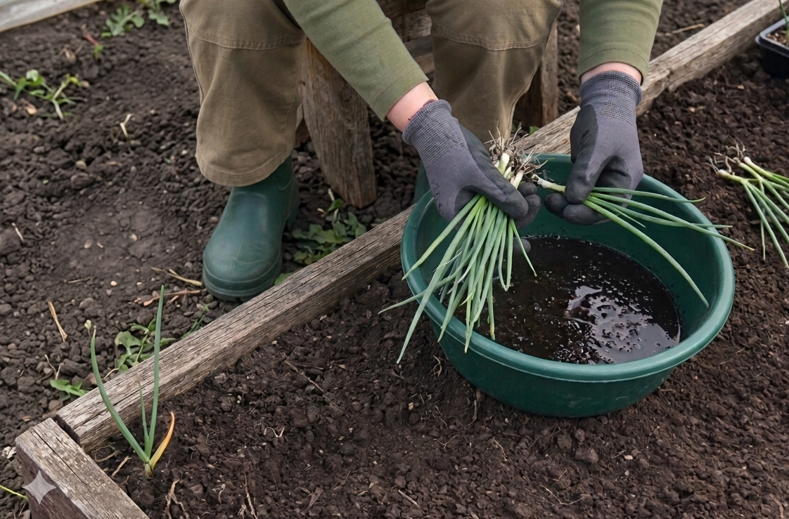 ыращивание лука -репку из семян за один сезон
