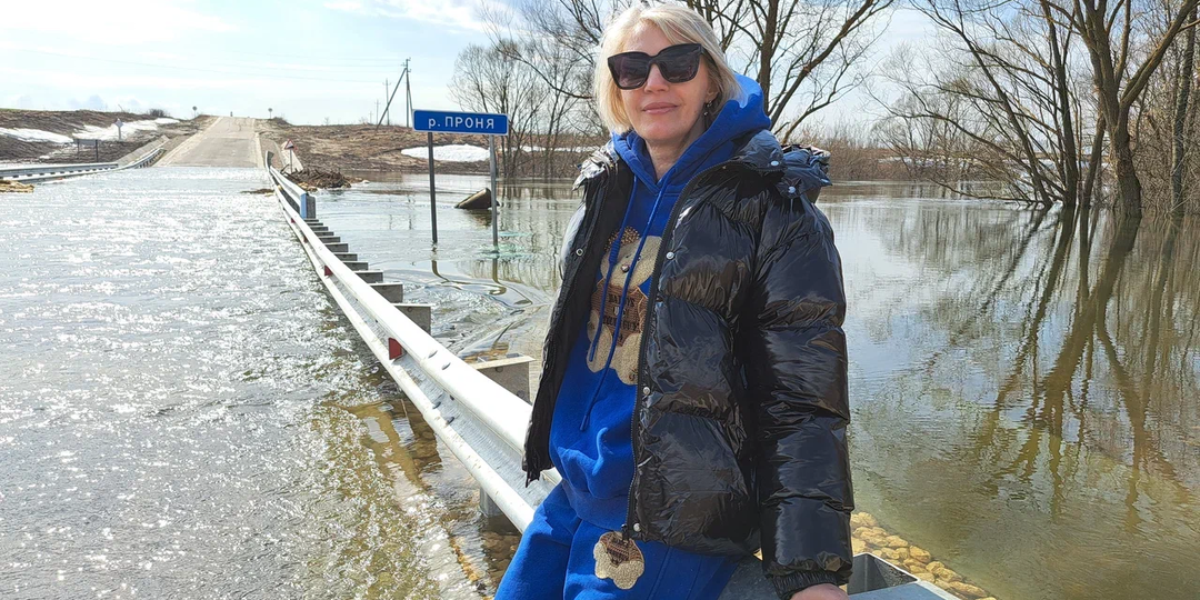 Прокатились по Рязанской области в Кораблинском районе, посмотрели на половодье