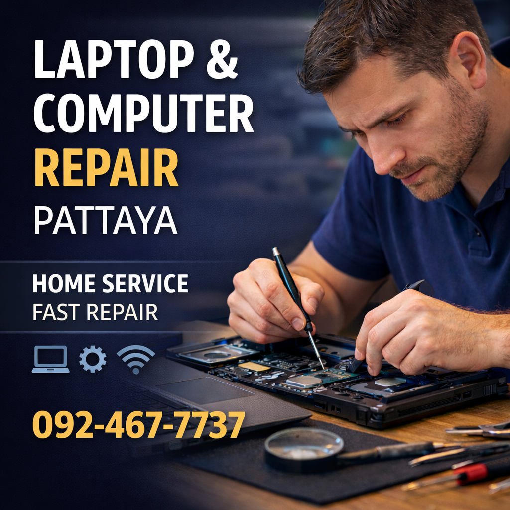 Ремонт компьютеров в Паттайе