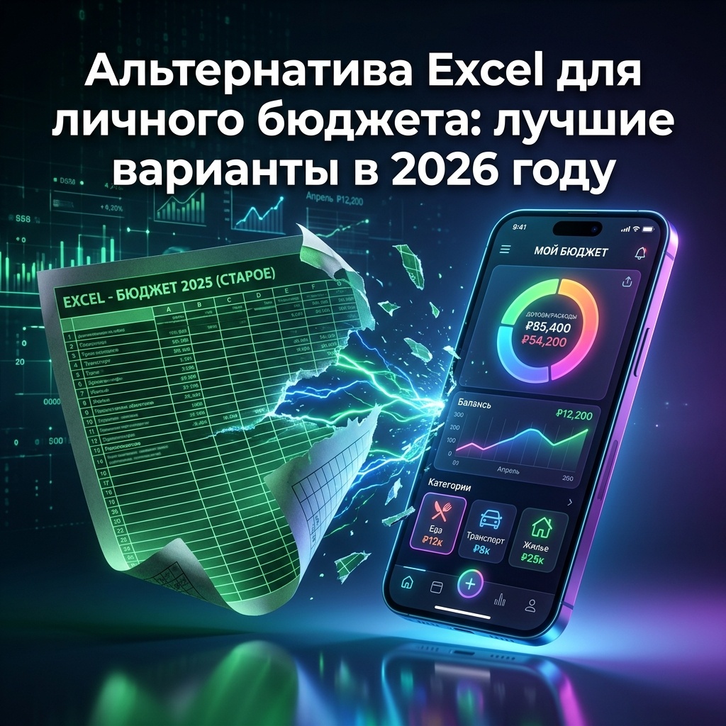 Альтернатива Excel для составления и контроля личного бюджета