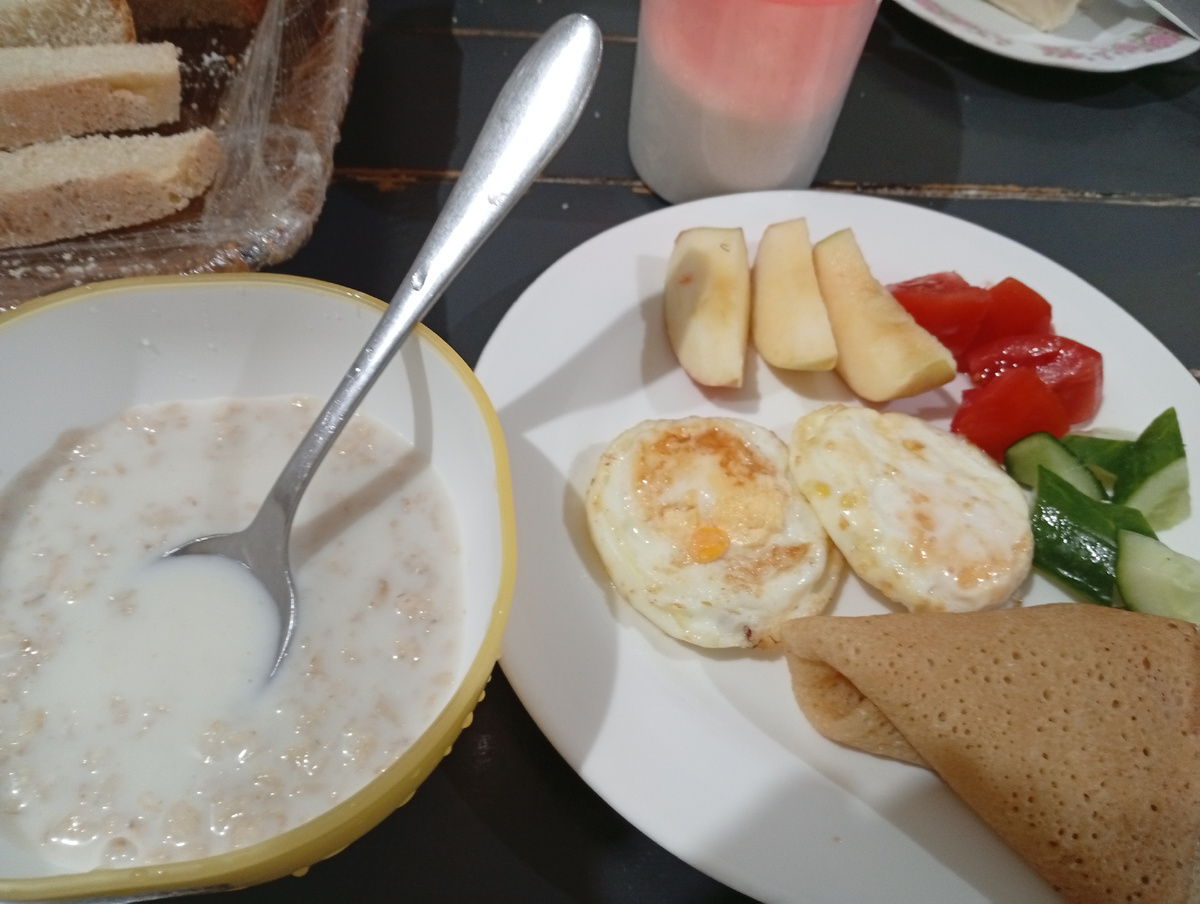 Хостельный завтрак