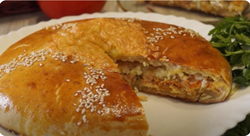 Такой "Рыбный пирог" не успевает даже остыть, невозможно оторваться, рекомендую попробовать...