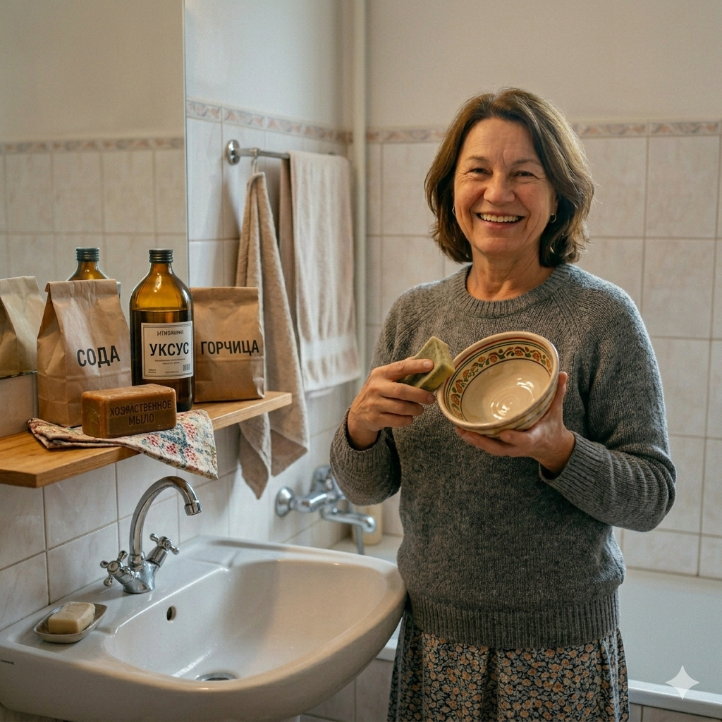 Бабушкины секреты: чистота за копейки!