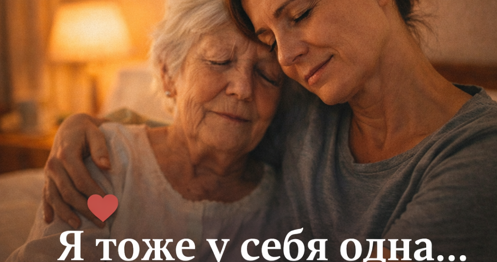 💔 «Я тоже у себя одна» — правда об уходе, которую никто не говорит