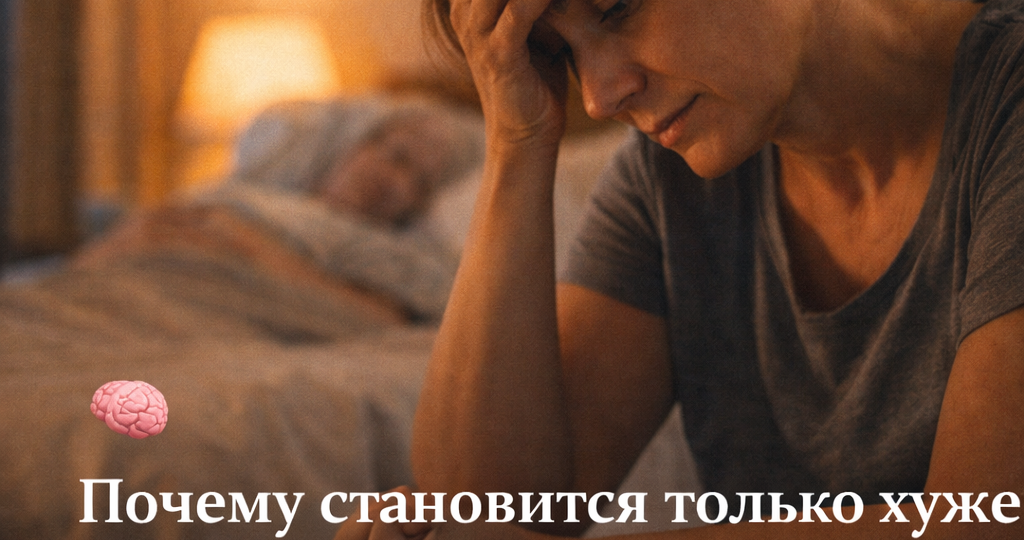 🧠 Почему становится только хуже — даже если вы всё делаете правильно