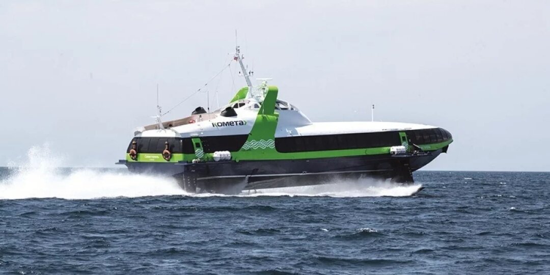Катер на подводных крыльях вновь будет курсировать между Сочи и Сухумом