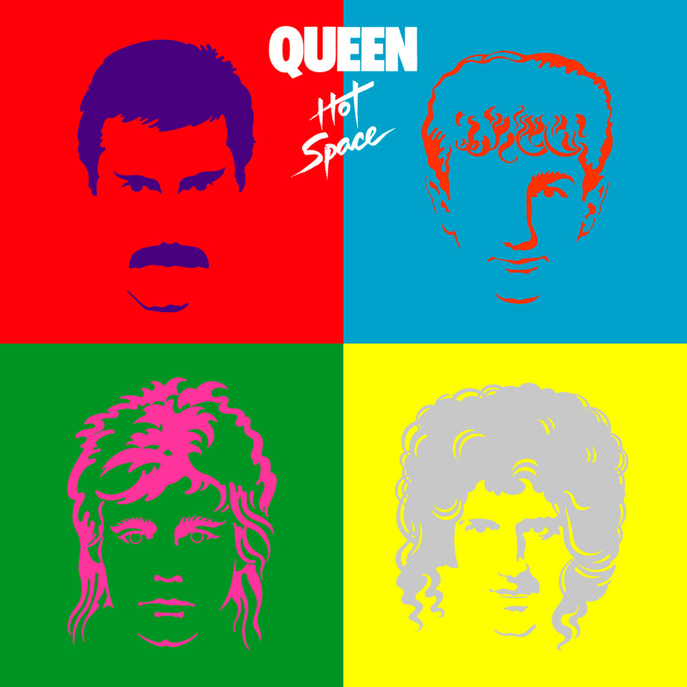 Обложка LP "Hot Space"
