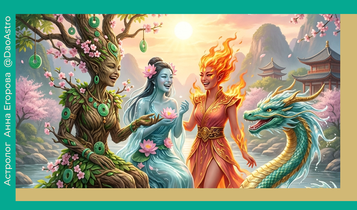 БаЦзы прогноз по Элементам Личности