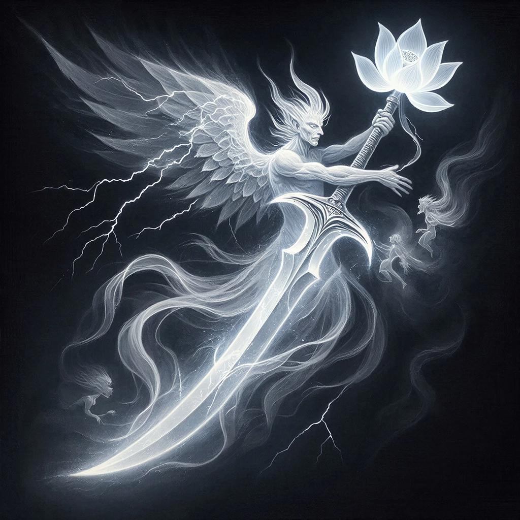 Образ Асмодея в форме Дух - Меч