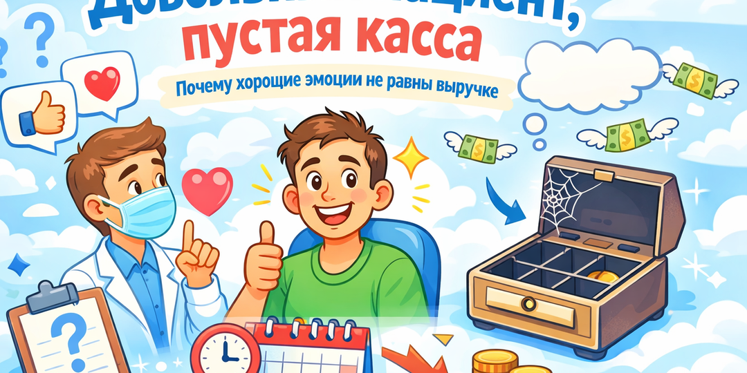 Почему довольный пациент не гарантирует выручку