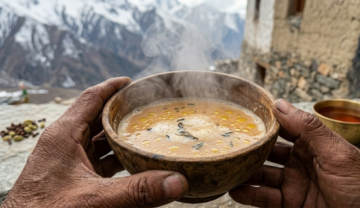 Ну вот такой бы чай, я бы пить бы точно бы не стал.