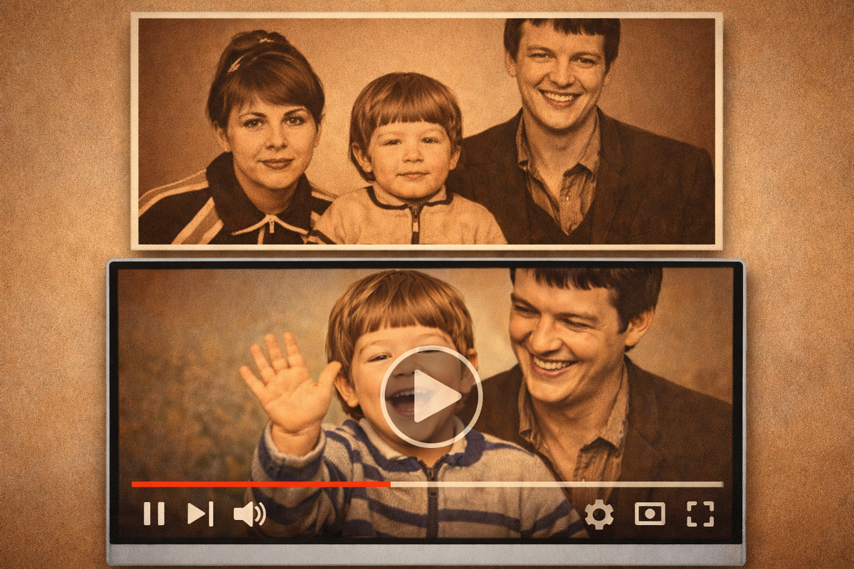 Семейные воспоминания: прошлое и настоящее
