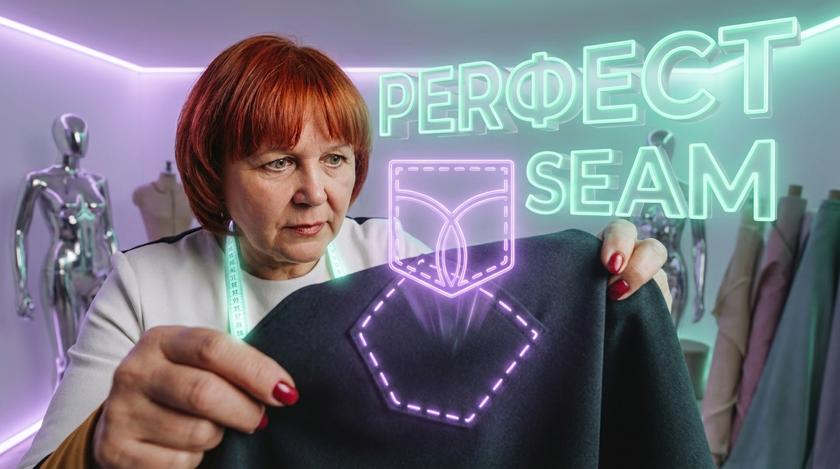    Ровная строчка и правильная фиксация — секрет идеального накладного кармана. LebedevAV