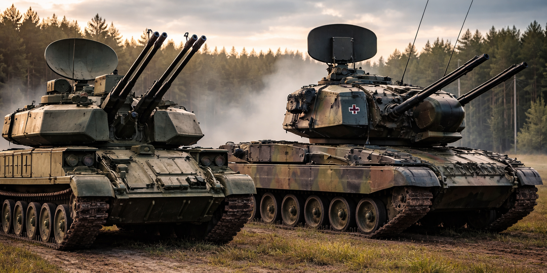 «Шилка» против Gepard: как СССР и Запад по-разному создавали самоходную ПВО для поля боя