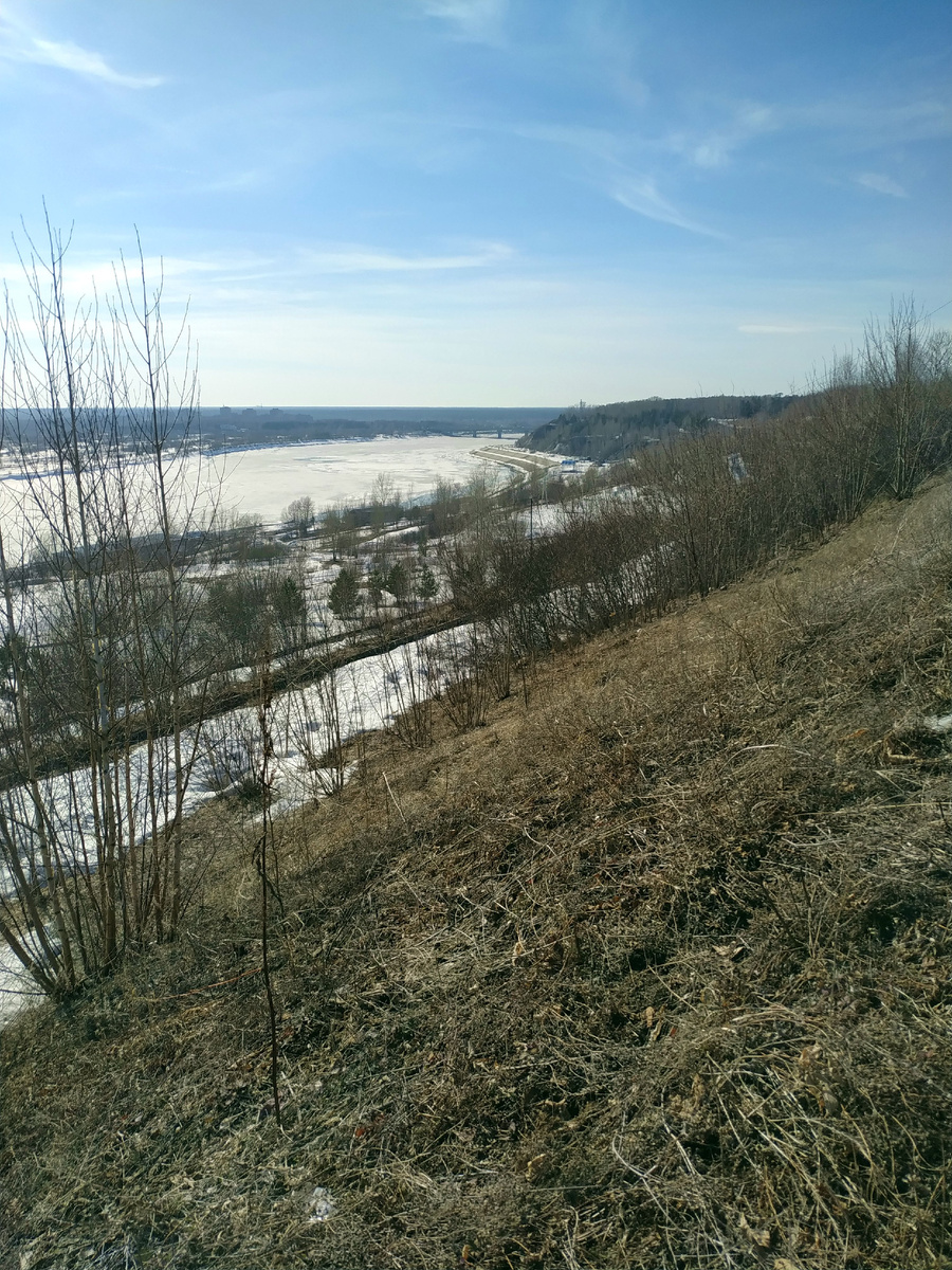 Вид на Лагерный сад. Фото автора.