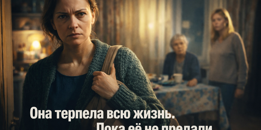 Она ухаживала за матерью годами, но ночью случайно услышала разговор, который разрушил всё