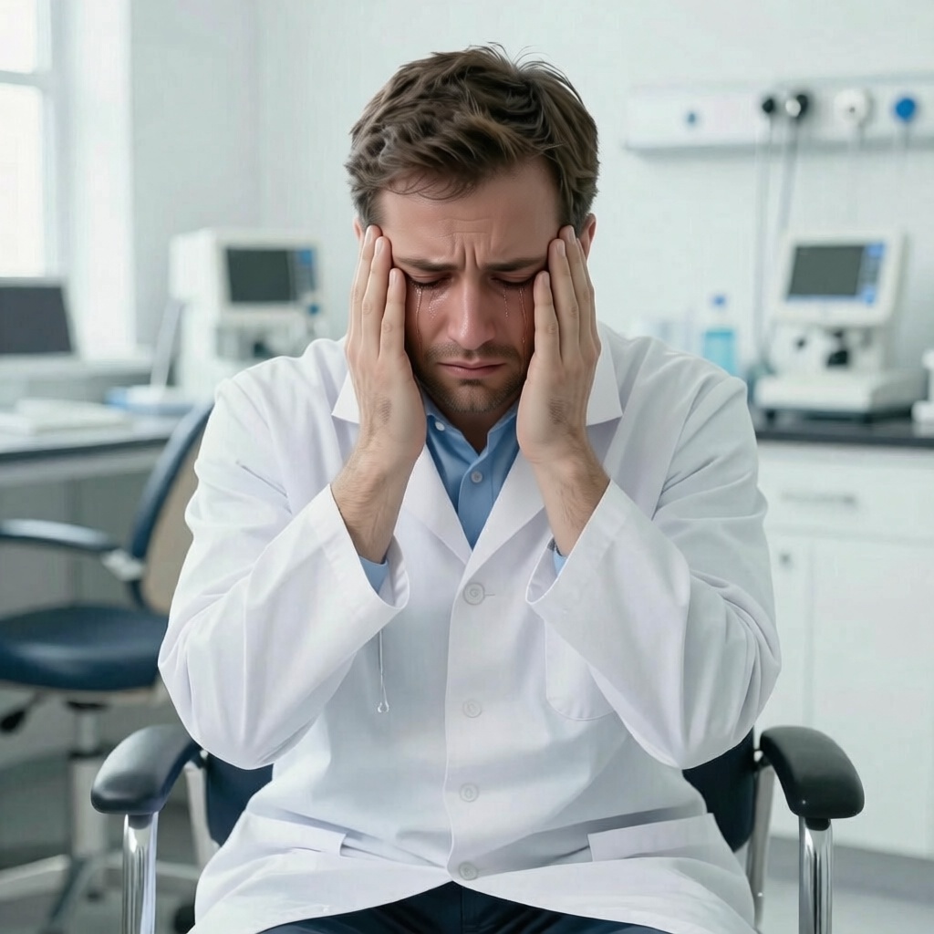 Коллаж автора "Здравоохранение под прицелом"