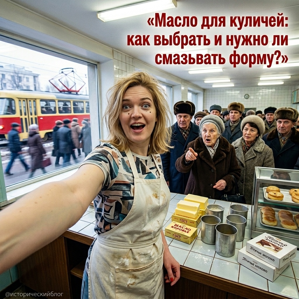    Советы по выбору масла для теста и правила смазывания форм для куличей. admin