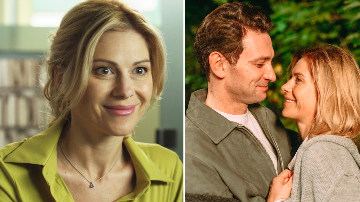 Анна Невская и Антон Хабаров, кадр из сериала «Бывшие»