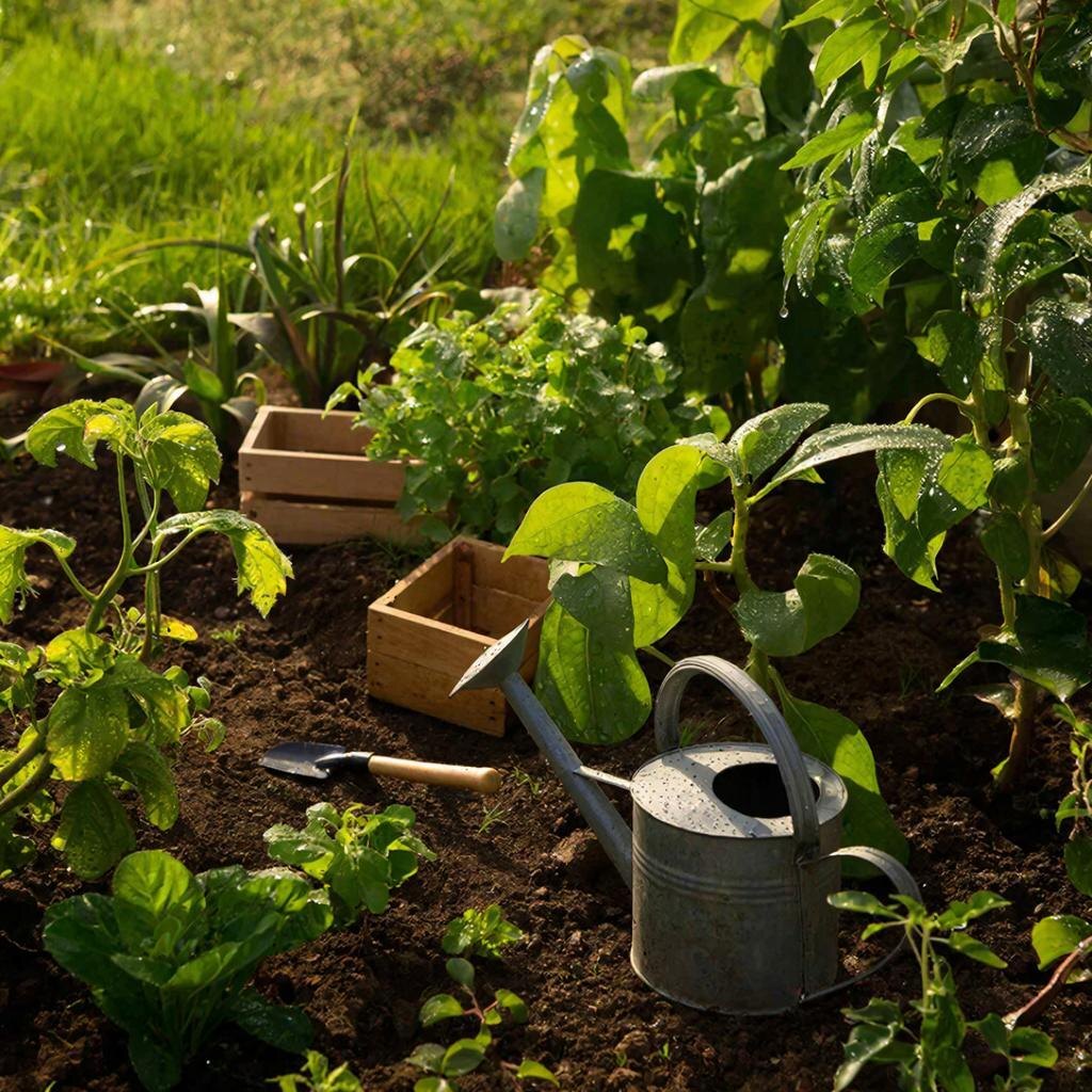 Почва сверху тёплая, а внутри холодная