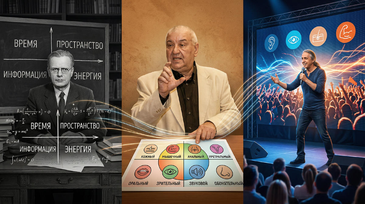 Я считаю, что в этой статье нужно отдать дань памяти настоящему изобретателю векторного подхода в психологии — Виктору Толкачёву. Ганзен дал матрицу. Толкачёв — создал язык восьми векторов. Бурлан — сделал эту систему доступной для миллионов.