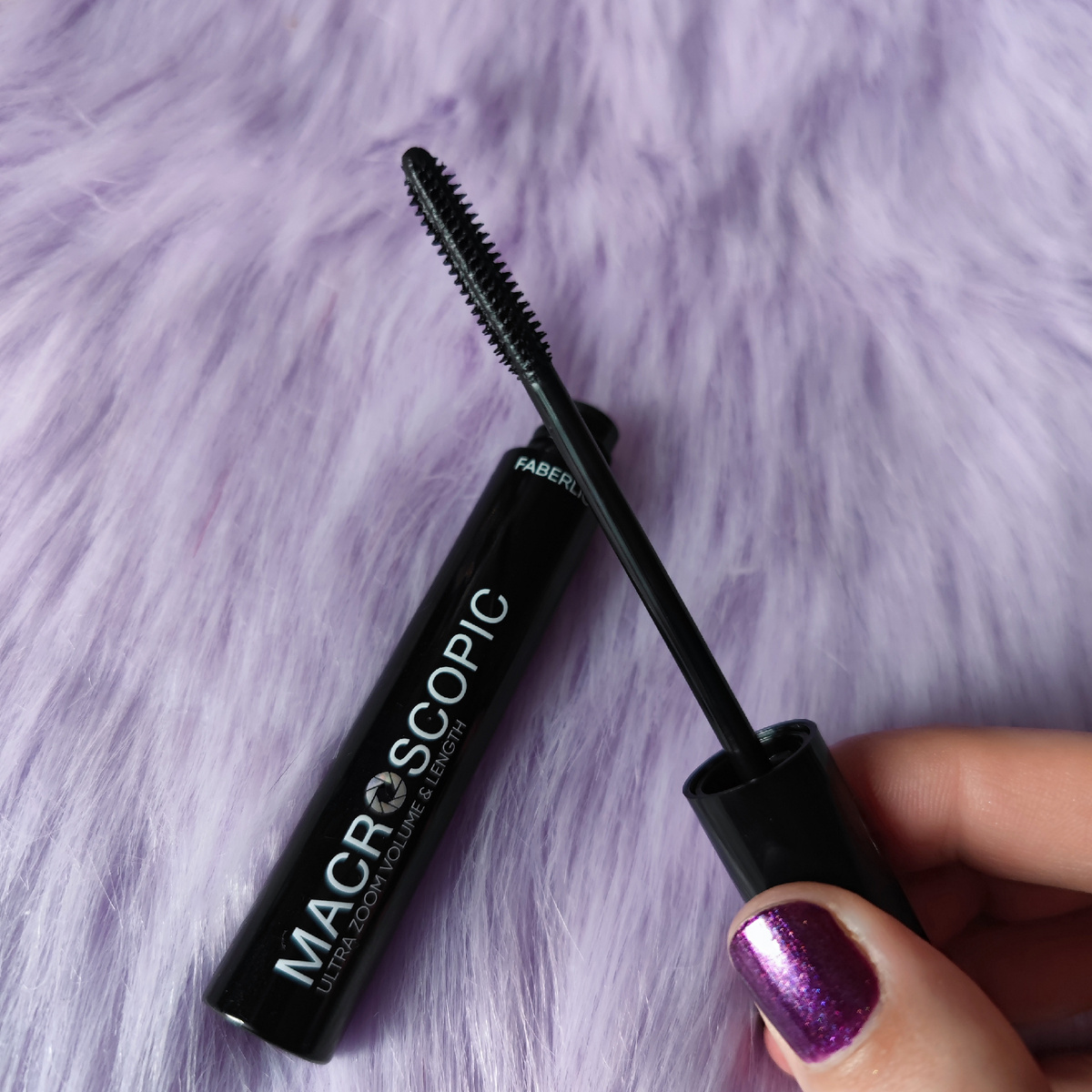 Удлиняющая тушь для ресниц Faberlic Macroscopic, тон черный