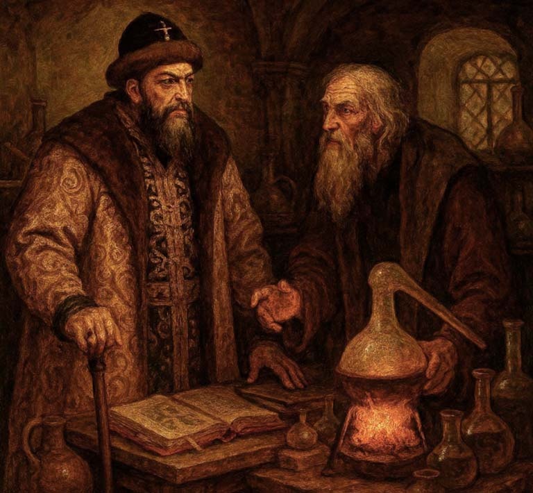 Иван Грозный и Колдун