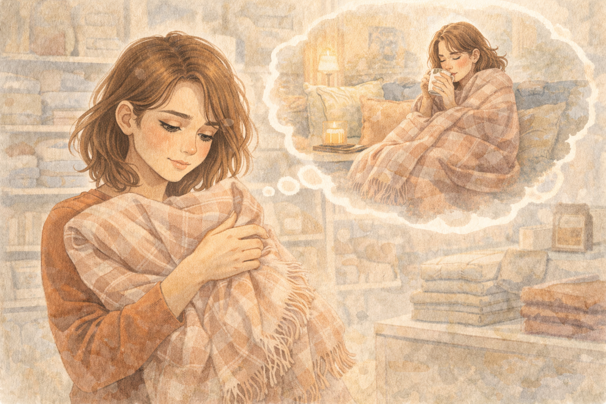 Покупка пледа - возвращение к уюту