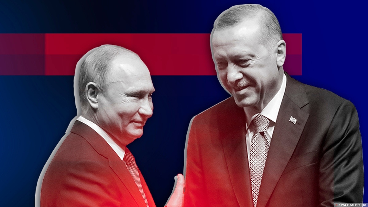     Путин и Эрдоган   
Сергей Кайсин © ИА Красная Весна