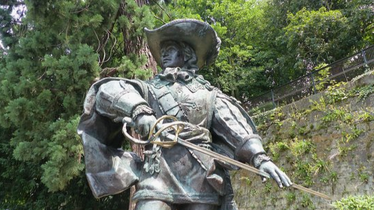 Памятник д’Артаньяну в Маастрихте