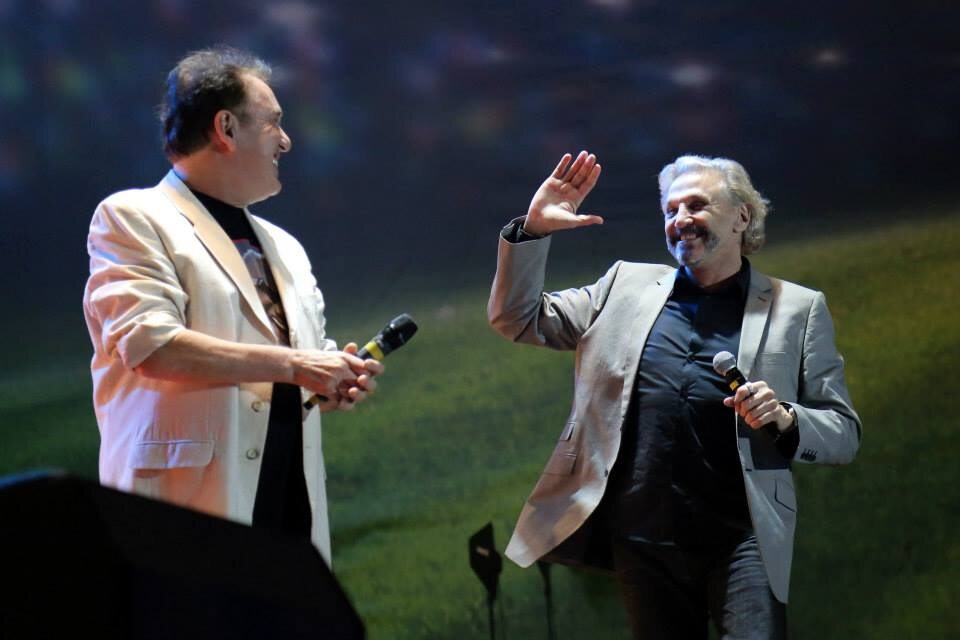 Л. Бергер и А. Алёшин Фото из архива автора. 