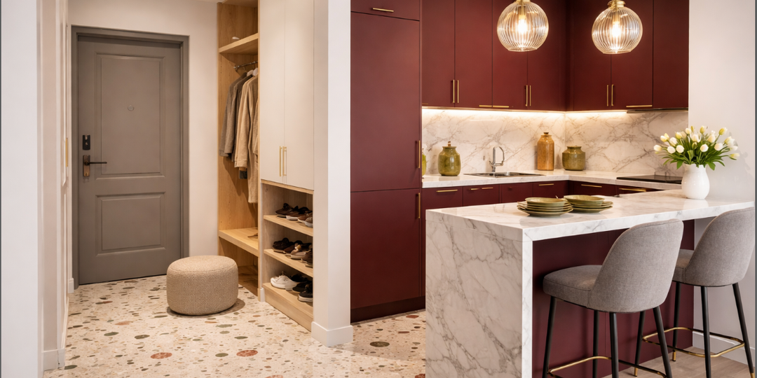 Революция в дизайне кухни-столовой: 4 идеи для дома или квартиры — зонирование и декор