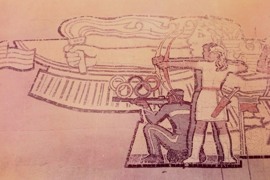    Мозаика «Спорт». Вахитов-Жарский. предоставлено Вячеславом Кириллиным