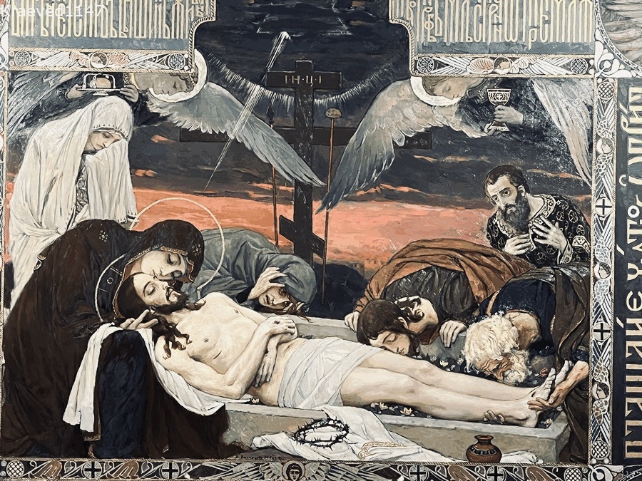 Виктор Васнецов «Плащаница»  (1901)
