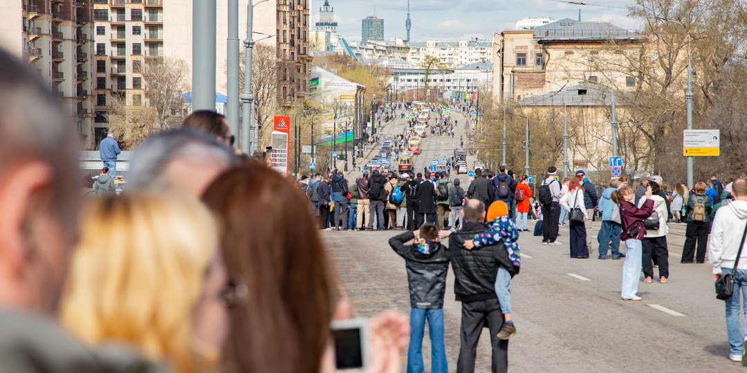 Транспортный стыд года. Как прошёл апрельский парад трамваев в Москве.