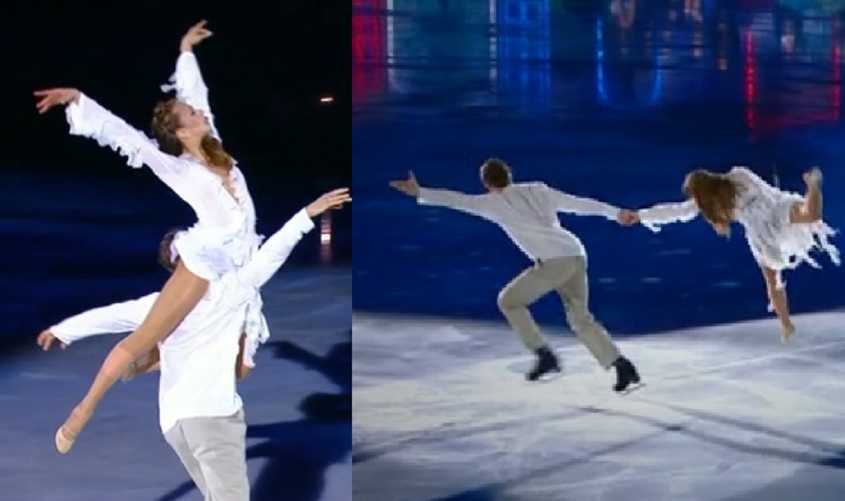     Коллаж. Скриншоты — с видео «Первого канала» Фотография взята из открытых источников.