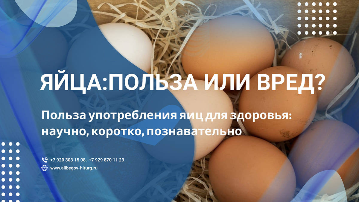 Яйца: польза или вред