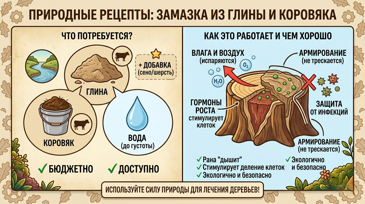 Био-реактор: Глиняная болтушка с коровяком