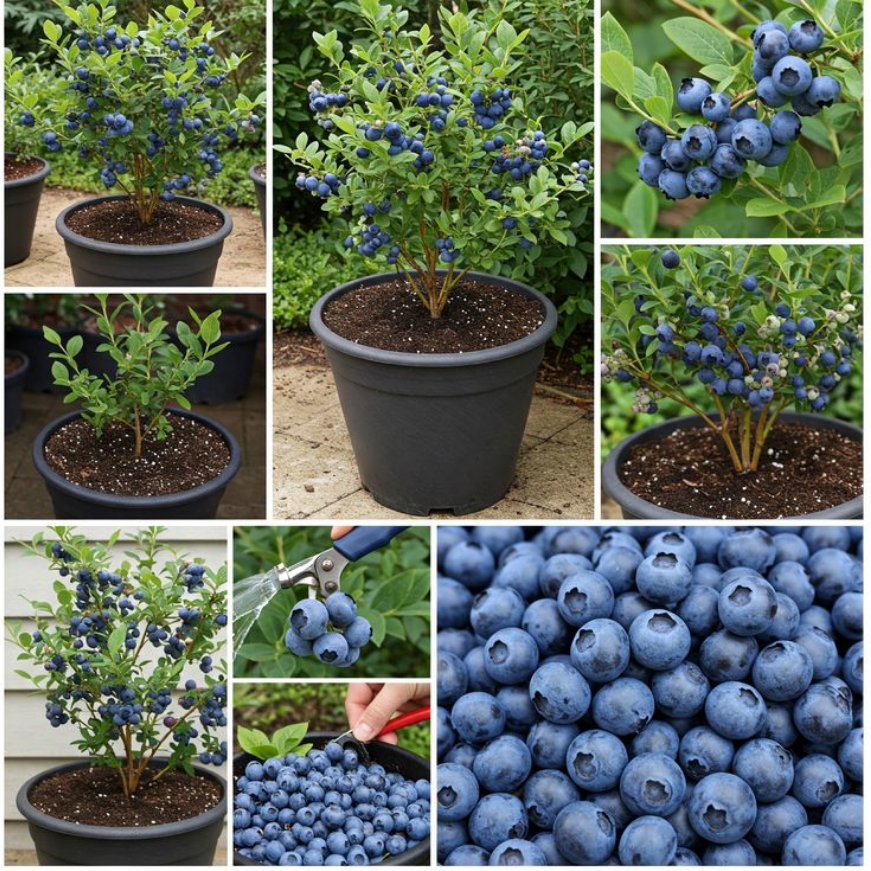 Выращивание голубики