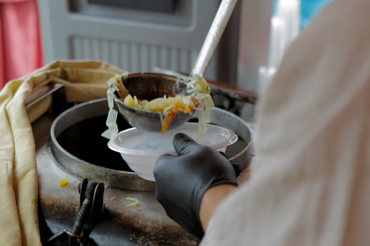 Горячее питание на фестиваль.