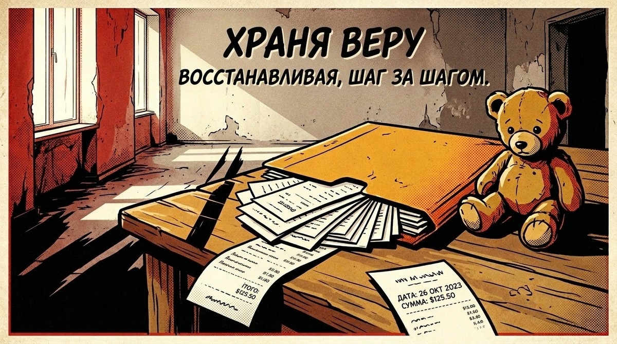 Папка для важных документов. В ней жили сорок семь её зарплат, тридцать две ночи без сна и одно обещание