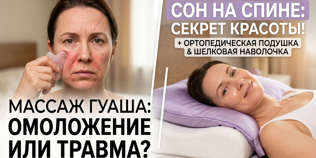 Почему я перестала делать массаж лица и спать на боку — и морщин стало меньше