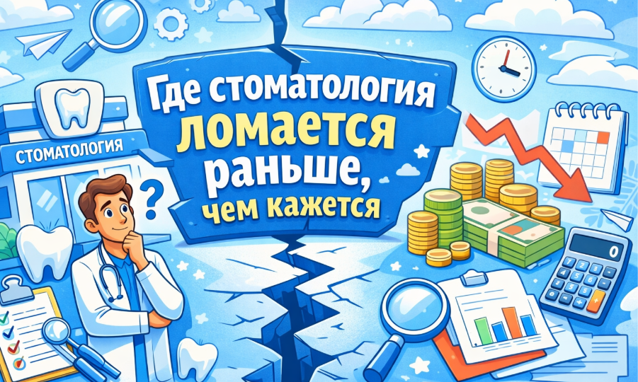 Где стоматология как бизнес ломается раньше, чем кажется