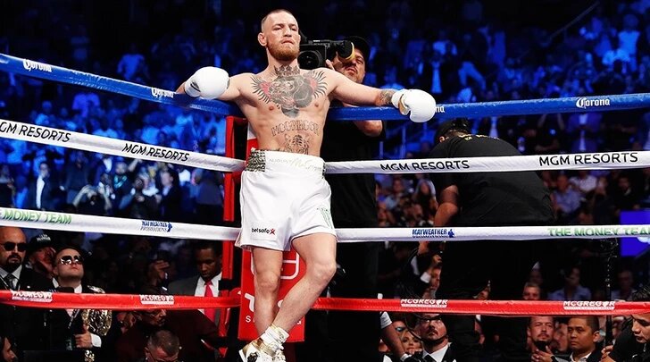 Конор Макгрегор вернулся на ринг в Дублине.