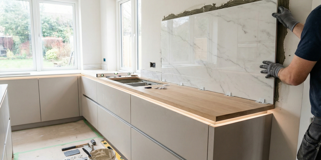 Кухонный фартук: до или после кухни? Главный секрет идеального стыка, о котором не знают новички