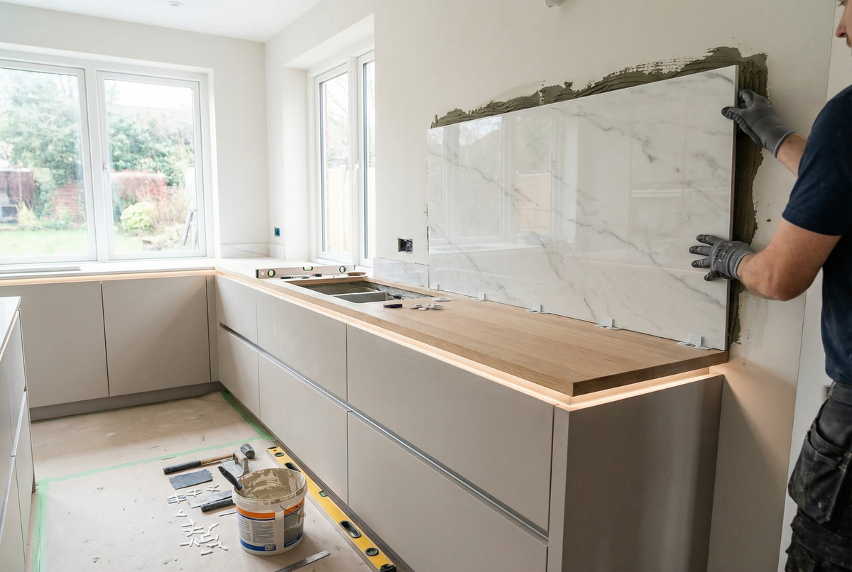 Кухонный фартук: до или после кухни? Главный секрет идеального стыка, о котором не знают новички