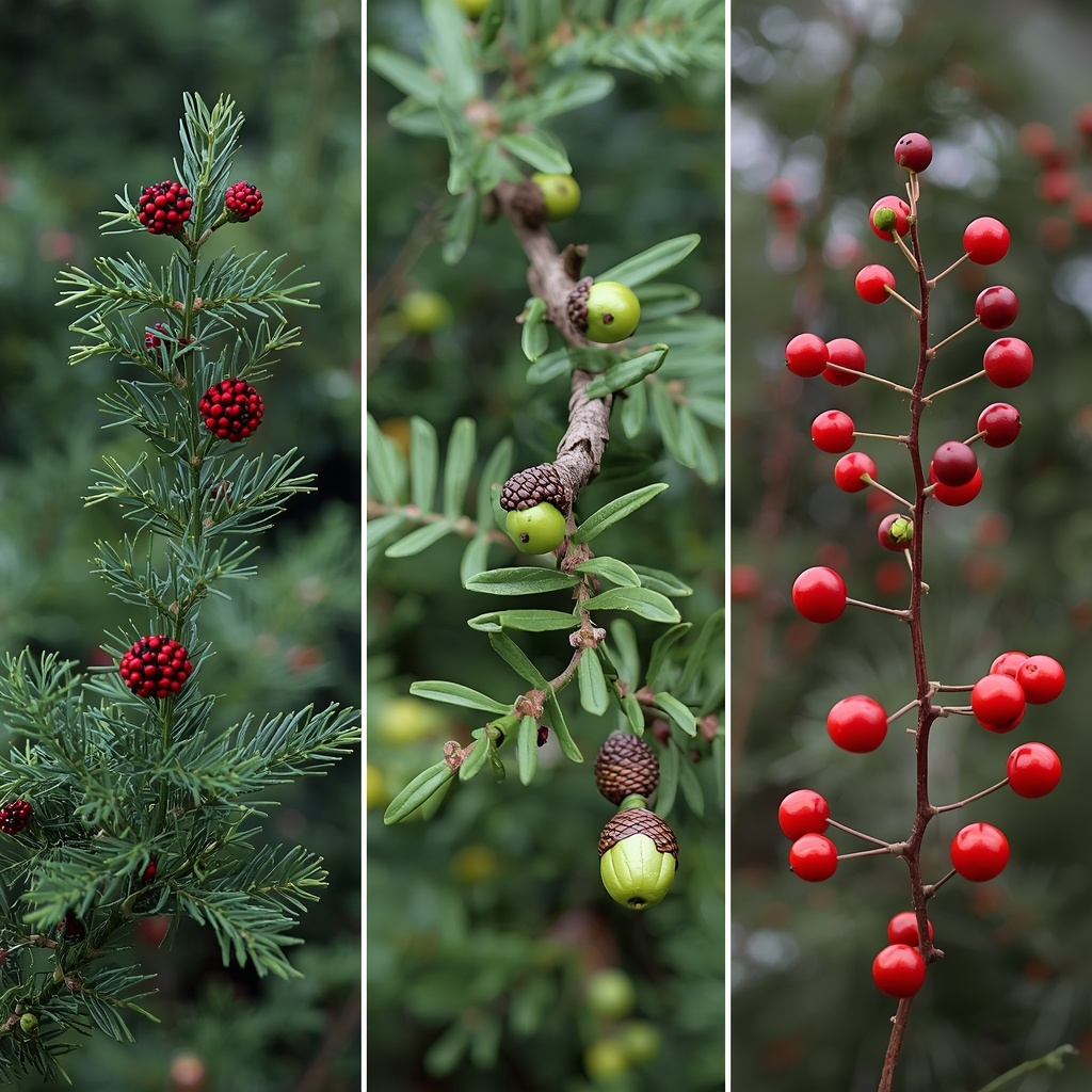 Виды можжевельника в Якутии, кытыан сибирский даурский обыкновенный, ягоды можжевельника