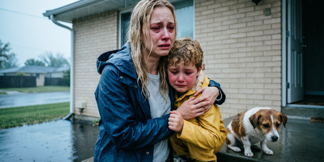 Муж выгнал Ирину с сыном из дома, а вместо денег и жилья оставил щенка. Сказал — продайте, будет вам на пропитание..