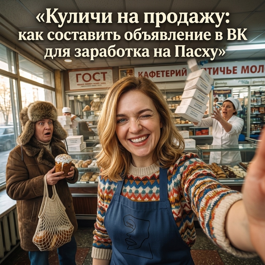   Как составить эффективное объявление для продажи куличей к Пасхе admin